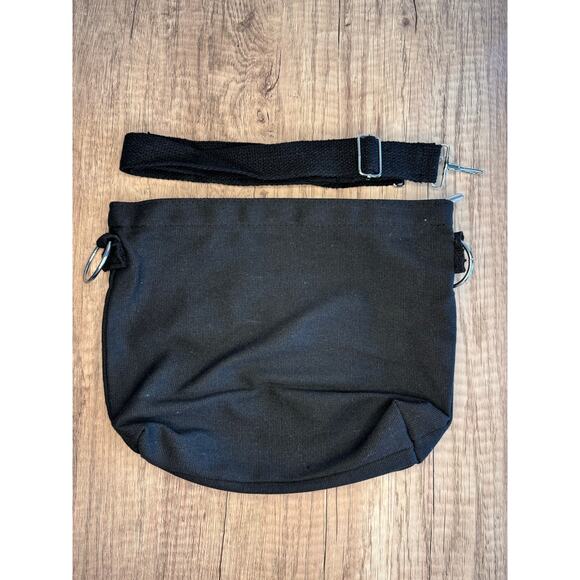 Boho Canvas Crossbody Purse Smiley Face Bag Bag NEW FAST SHIP Travel Bag - Picture 3 of 4